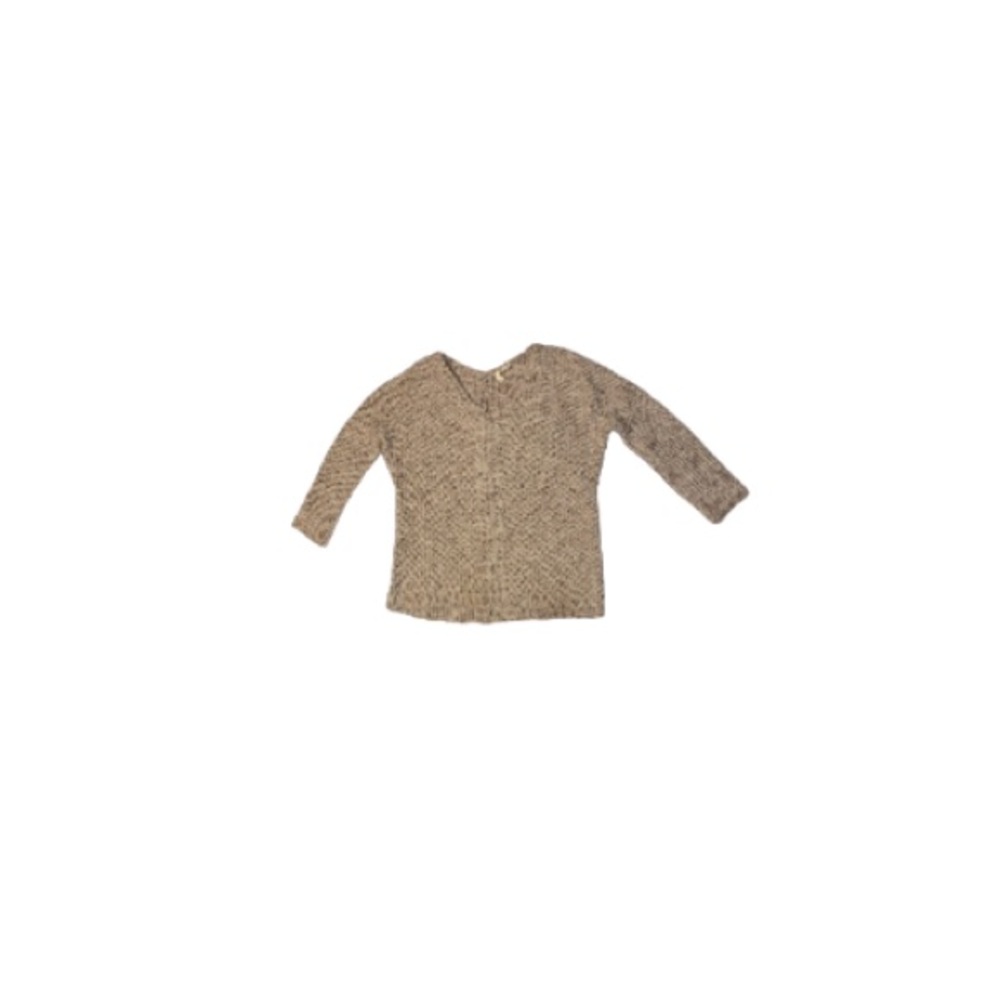 Anthropologie Moth Tan Knit Oversized Sweater - Women’s Size XS